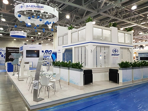 Двухэтажные выставочные стенды. Особенности и преимущества