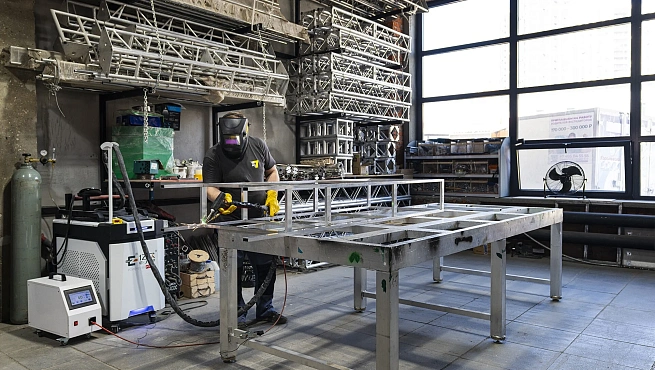 Установка лазерной сварки