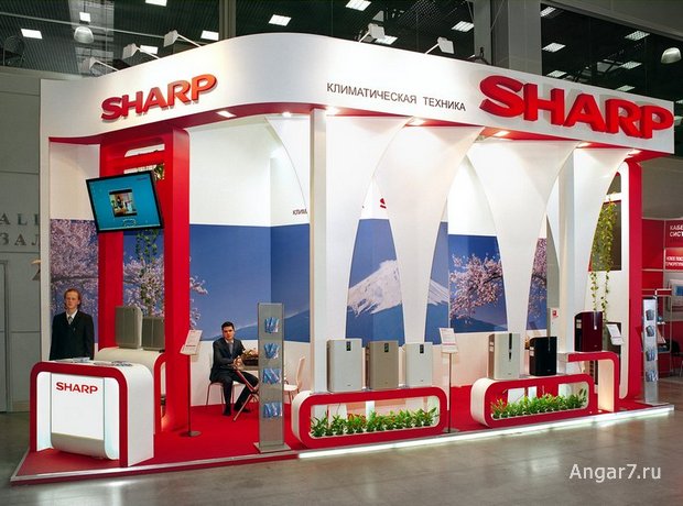 Выставочный стенд SHARP
