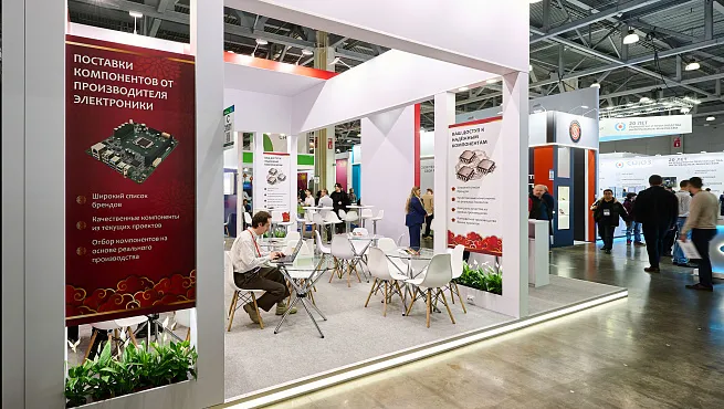 Наши проекты на выставке ExpoElectronica