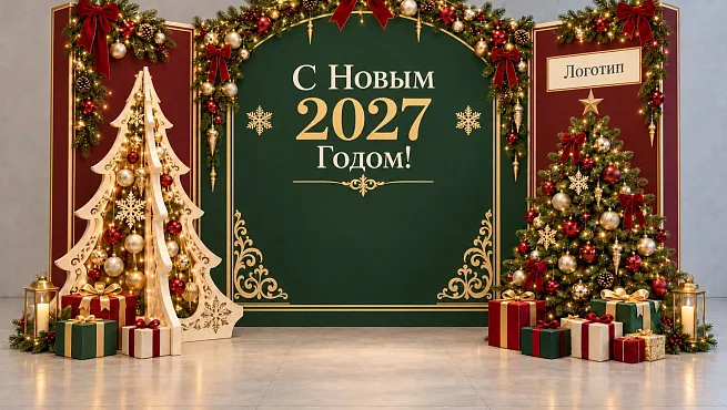 Новогоднее оформление мероприятий и пространств