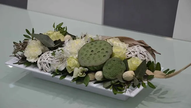 Растения в оформлении выставочных стендов